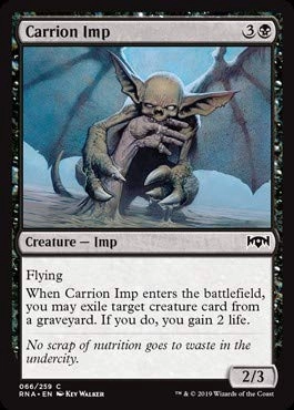 Wizards of the Coast Magic: The Gathering: Carrion Imp - Ravnica Allegiance