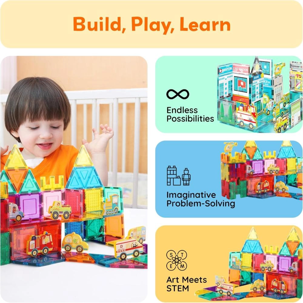 Metro City Vehicles - 8pcs