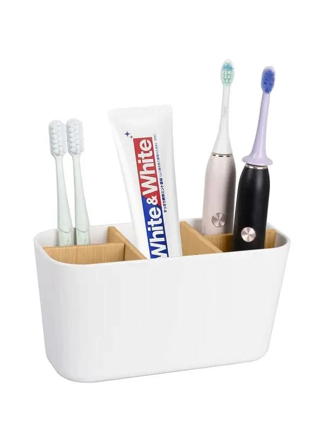 Generic Toothbrush Holder - Bathroom 3 Slots