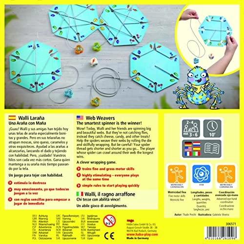 Walli Spider - 3 years and up 13 pieces