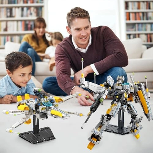 FX1 X-Wing Fighter + Warrior Mech - Space Wars 704pcs