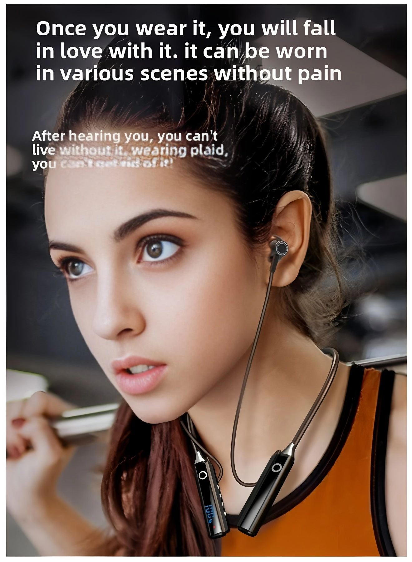 Neckband Headphones Wireless Headphone