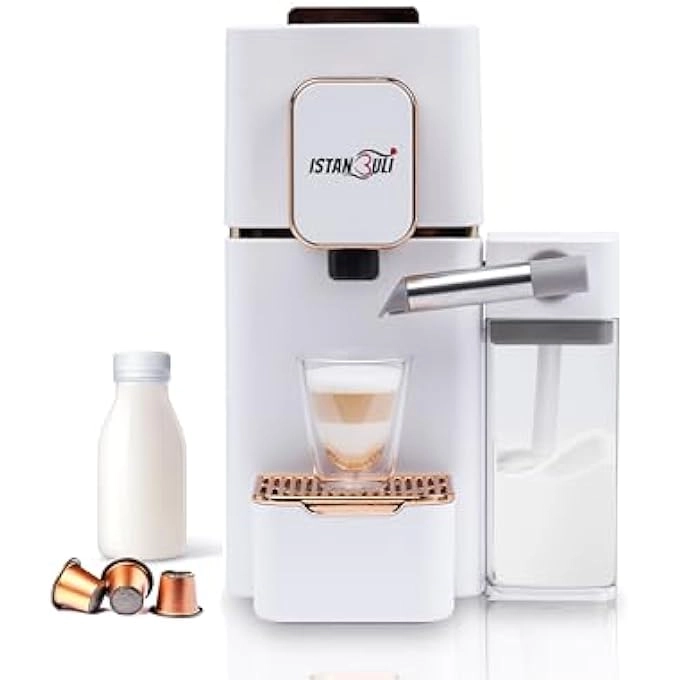 Capsule Coffee Maker & Milk I109