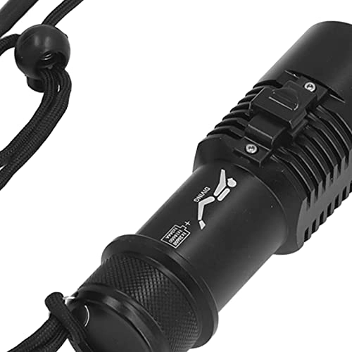 1200 Luminous Flux Dive Light - 50 m Black