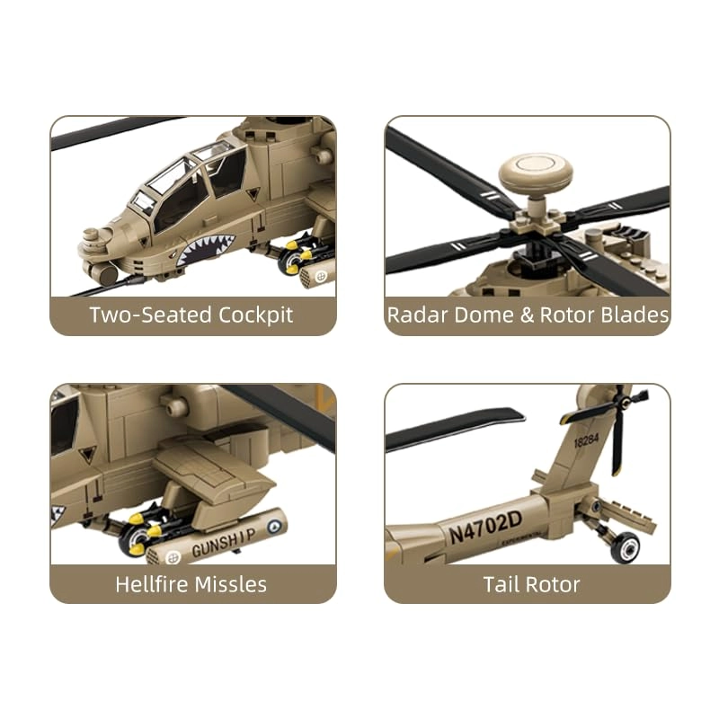 AH-64 Apache - 259 pcs