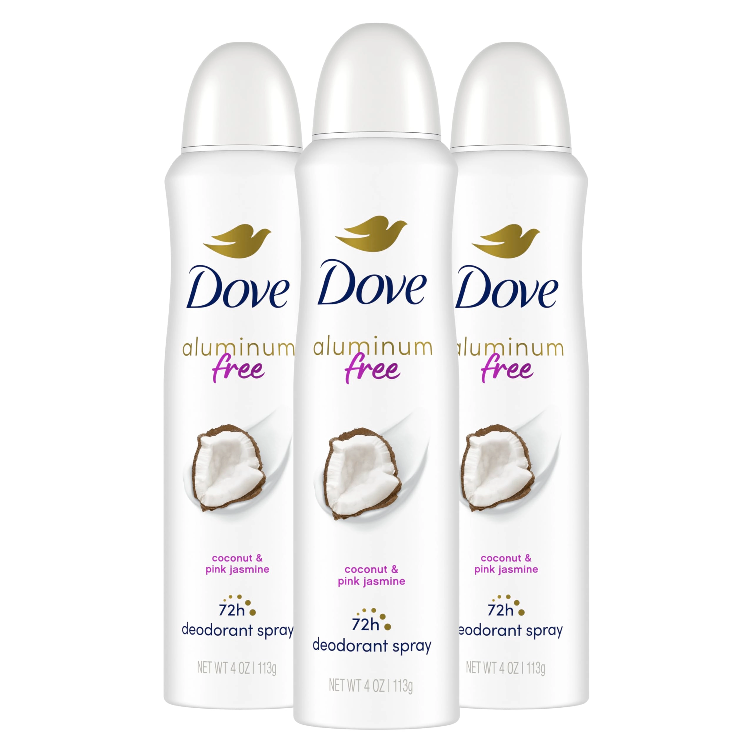 Unilever 0 percent Deodorant Spray - Coconut and Pink Jasmine 472 gram