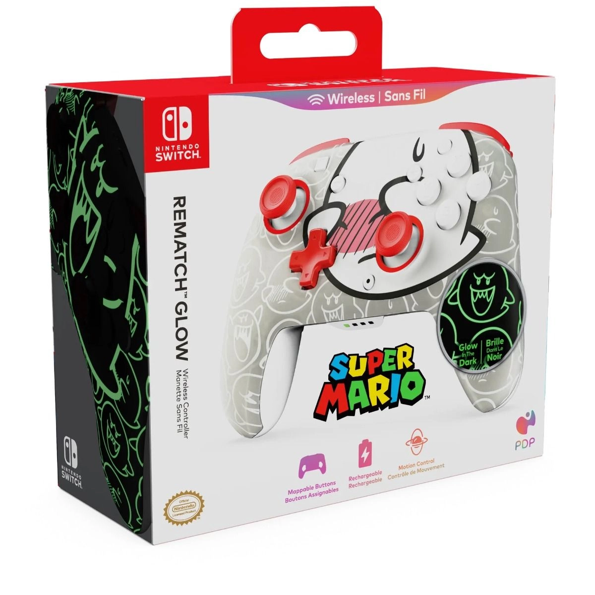 Nintendo Switch Rematch Wireless Controller Boo-Hoo