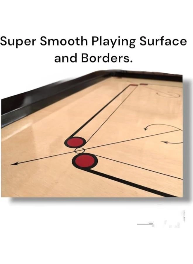 Carrom Board + Carrom Coin + Striker + Carrom Powder