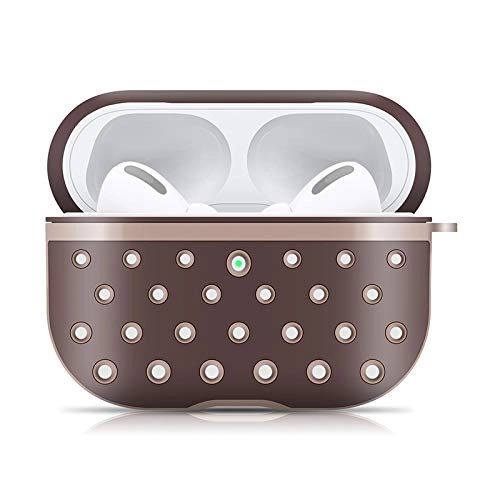 CHENCHUAN-AE Charging Box Protective Case For AirPods Pro - Honeycomb Wireless