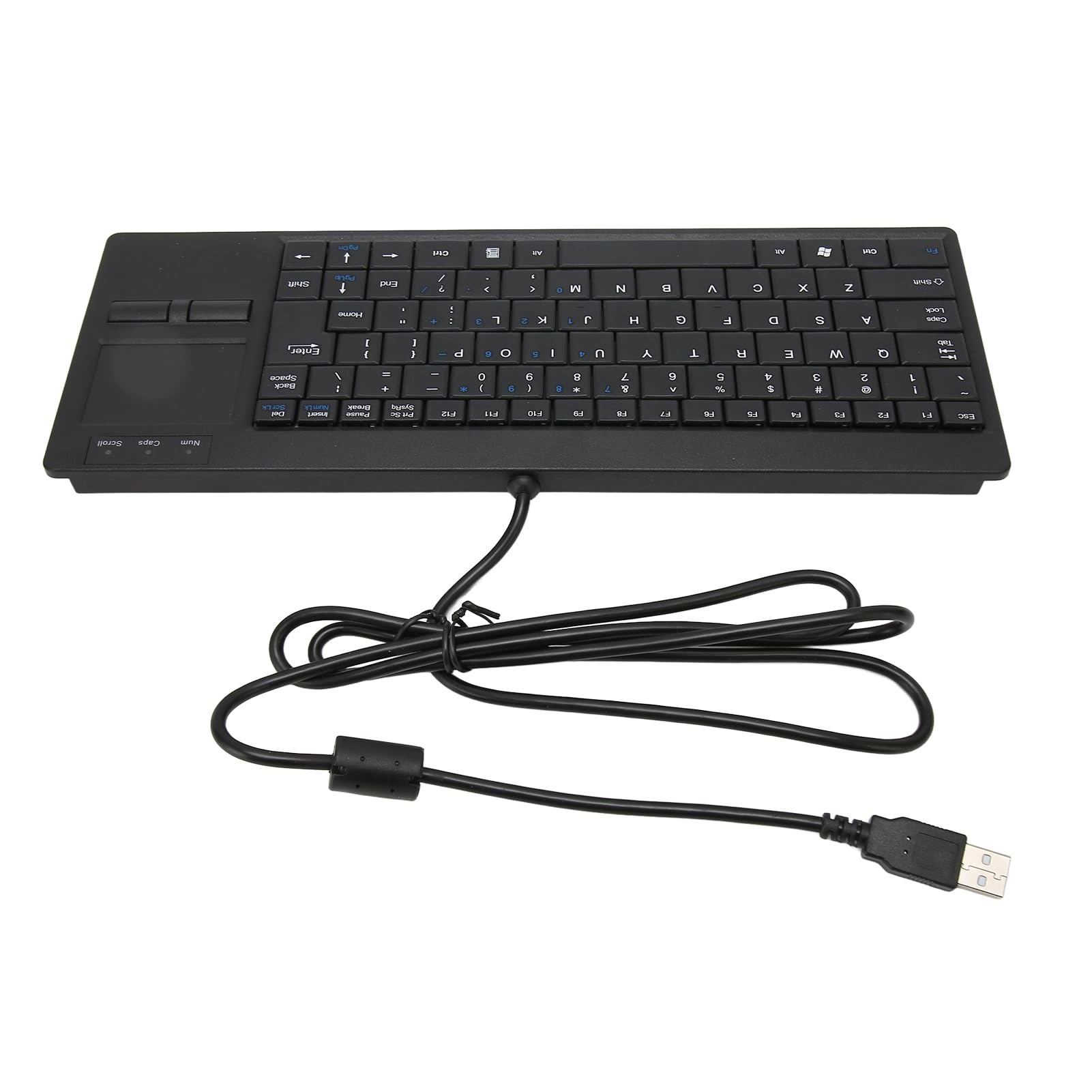 Fockety Mini Wired Keyboard with Touchpad