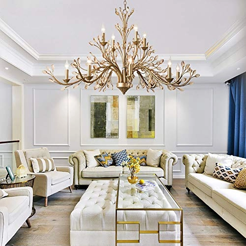 Crystal Chandelier - E14 12 head Metal