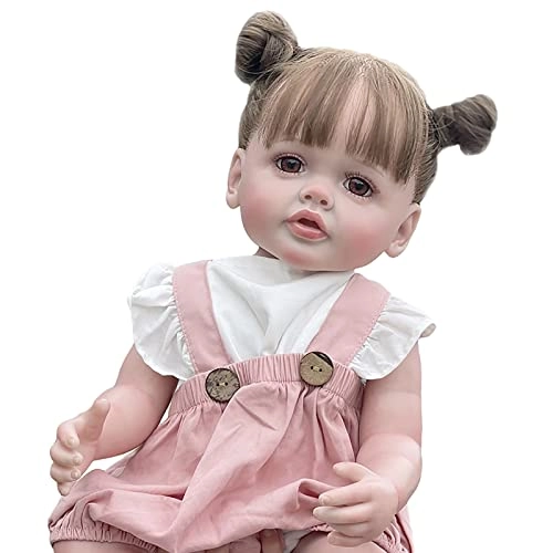Reborn Doll - 22 Inches (55 cm) Vinyl Girl Sleeping Ages 3+