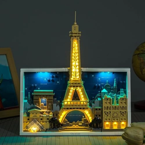 Light kit Compatible with Lego 21064 Paris – City of Love - RC Version LED