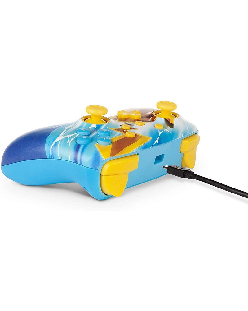 Pikachu Charge Pokémon Enhanced Wired Controller - Switch