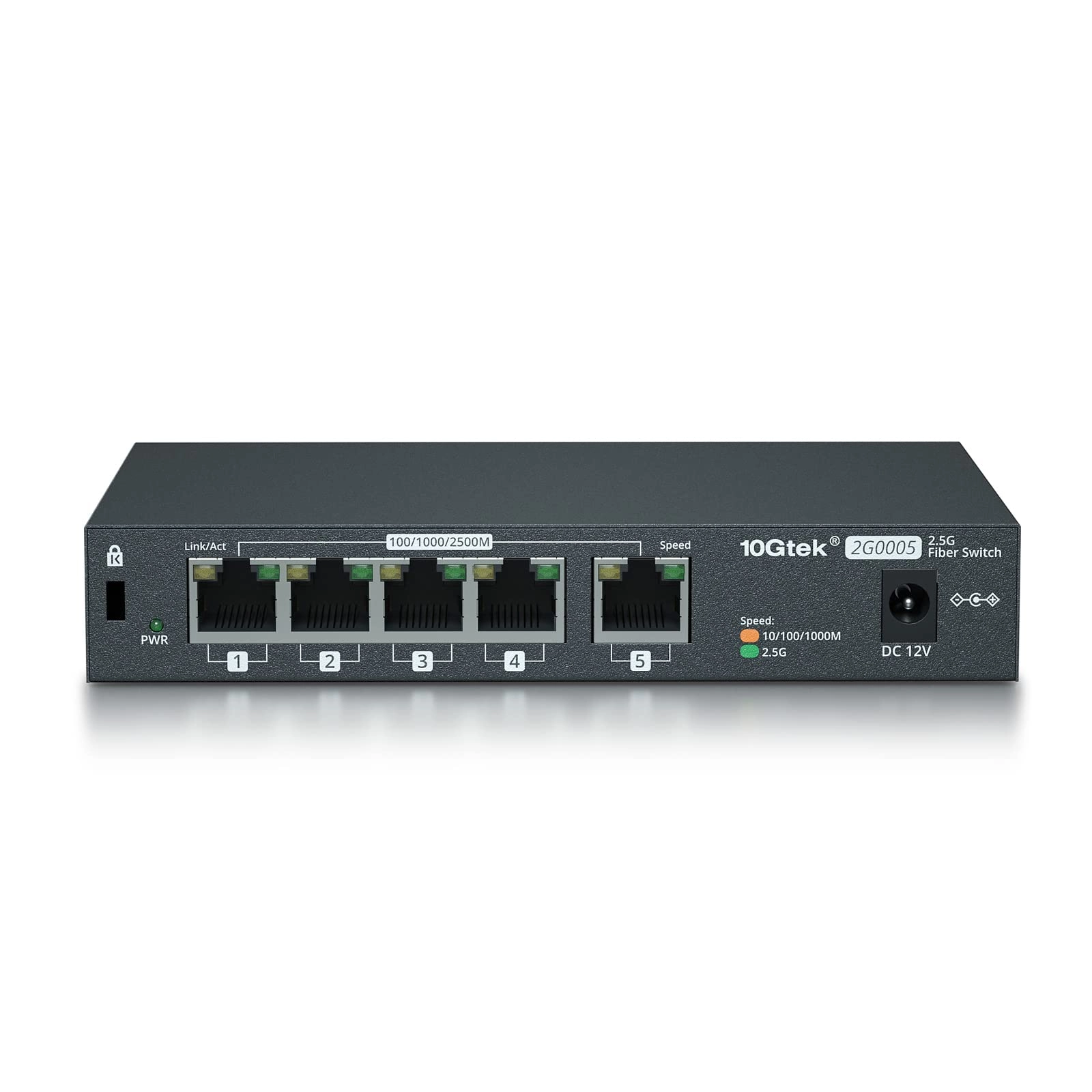 10Gtek 2G0005-UK 5-ports