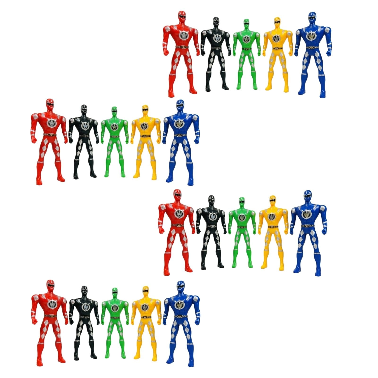 msquare Superhero Action Figures Set - 36 4pcs