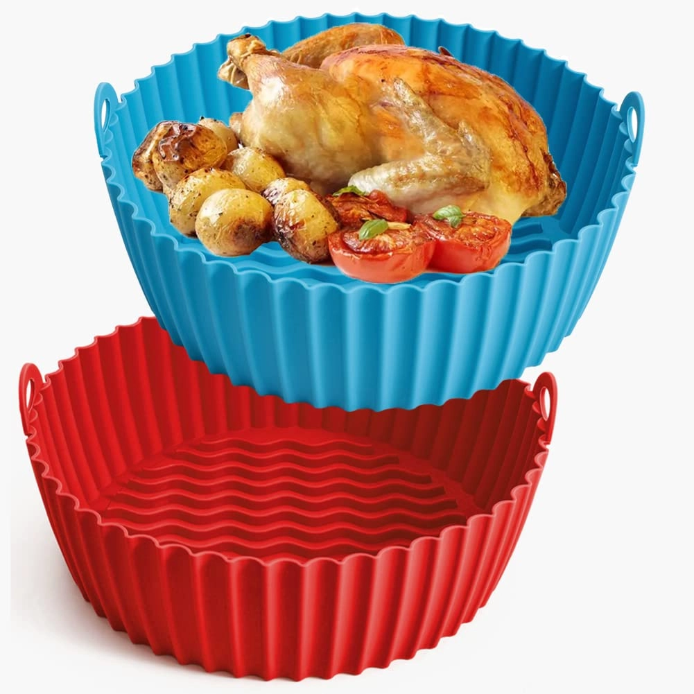 FQCUECF Air Fryer Liner - Silicone 2 Pack