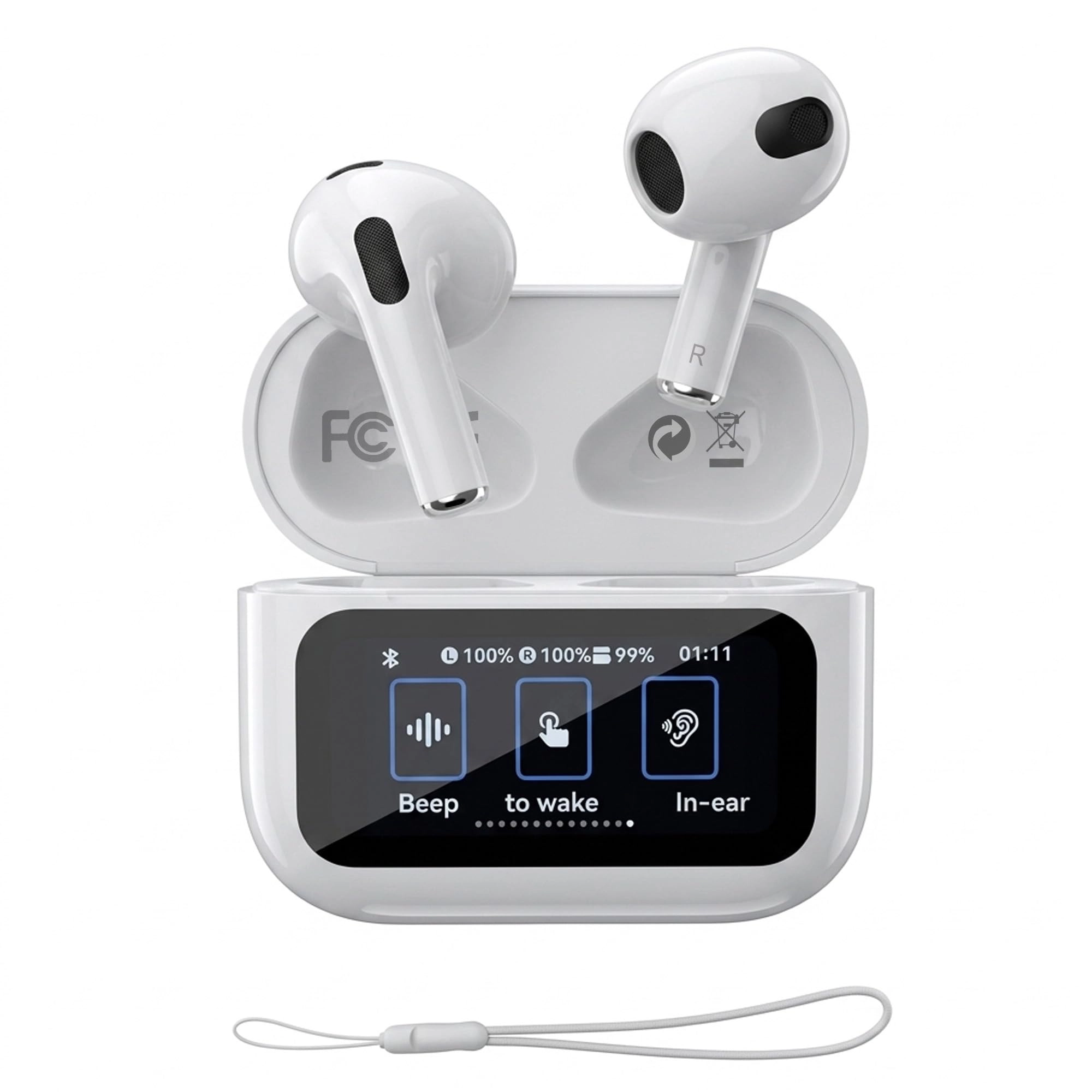 FIFTH ELEMENT Digital Display ANC True Wireless Earbuds Wireless Earbud