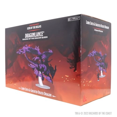 Lord Soth on Greater Death Dragon - D&D Icons of the Realms: Dragonlance - 25th Edition (27.9 cm) (223774)