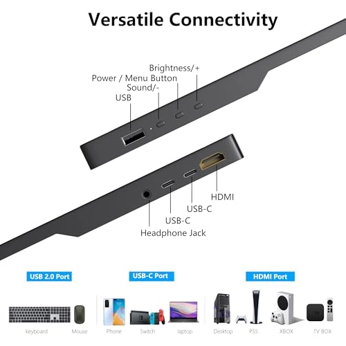 Touch Screen Portable Monitor - 1366x768 11.6"
