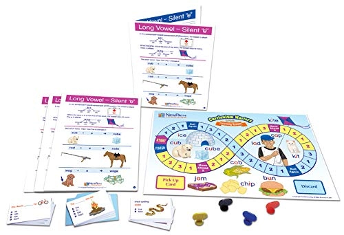 New Path Learning Long Vowel - Silent “e” Learning Center Game - Grades 1-2