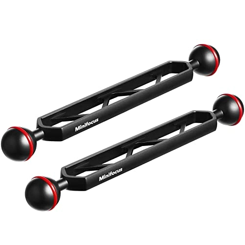 Double 1" Ball Arm - 8" 2PCS Aluminum Alloy