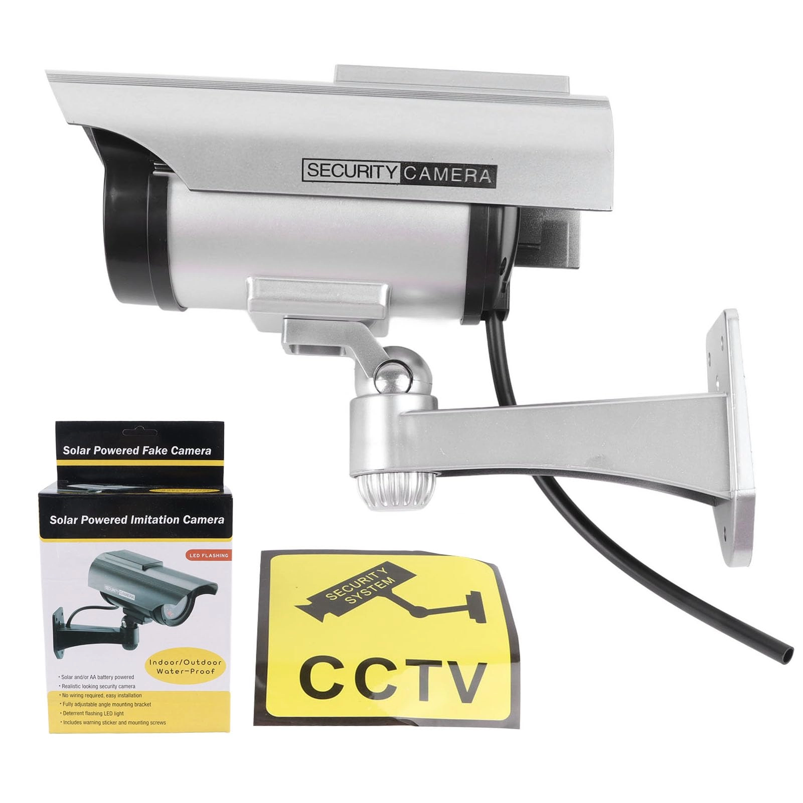 Starrypxl Solar Powered Dummy Camera - indoors outdoors