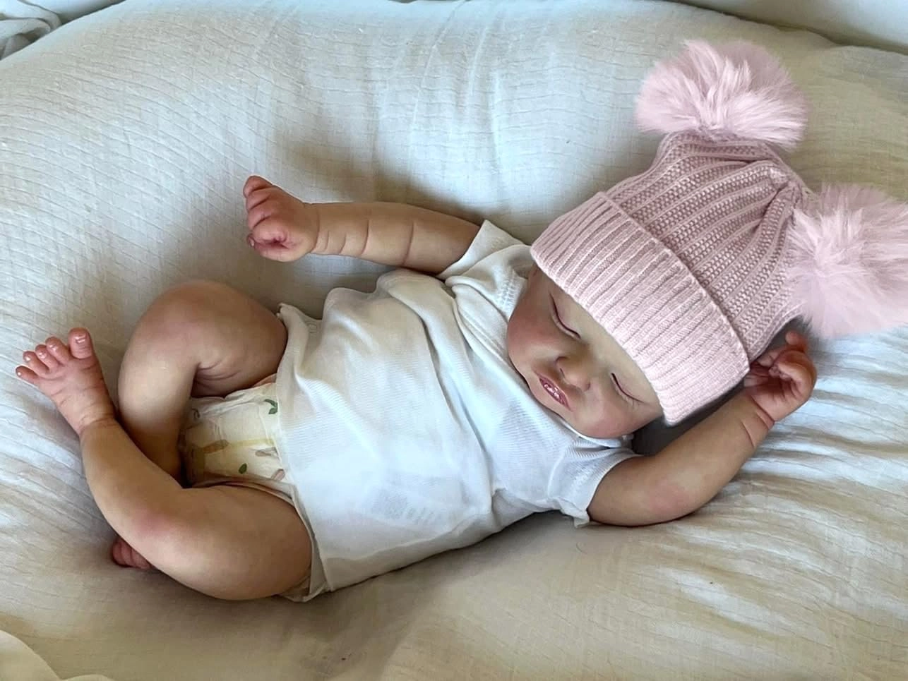 Rosalie Reborn Baby Doll - 20 Inch Full Silicone Vinyl Ages 3+