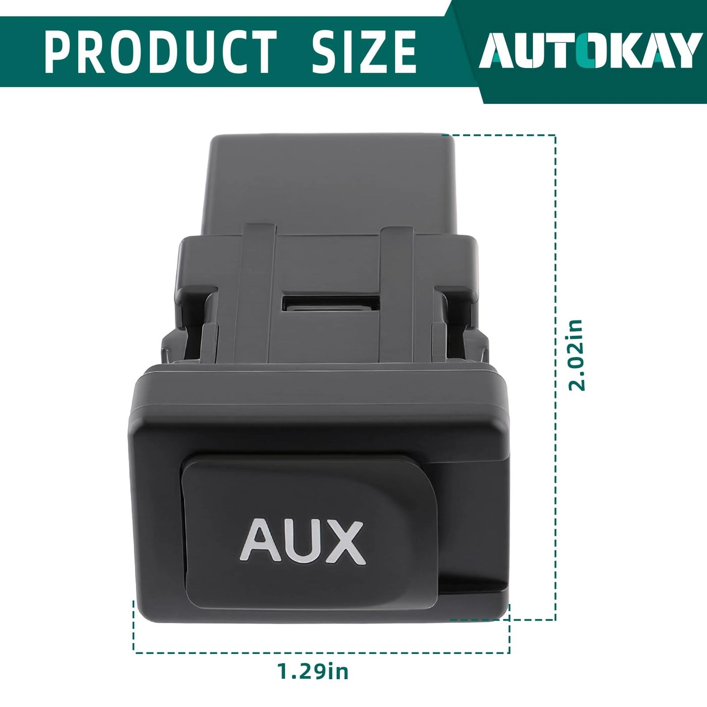 Auxiliary Stereo Jack Adapter - Lexus Toyota