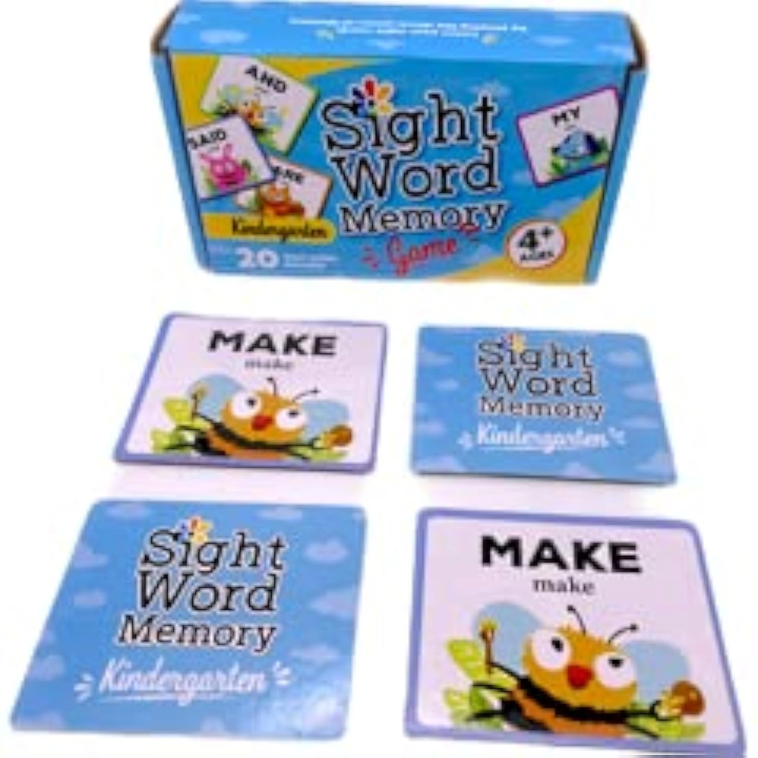 Urban Supply Co Sight Word Memory/Matching Game - 3 years and up 40 pieces