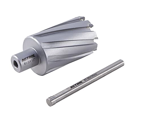 TCT ANNULAR Cutter - 1-3/4'' Diameter x 2'' Depth of Cut Carbide Tipped 3/4'' Weldon Shank