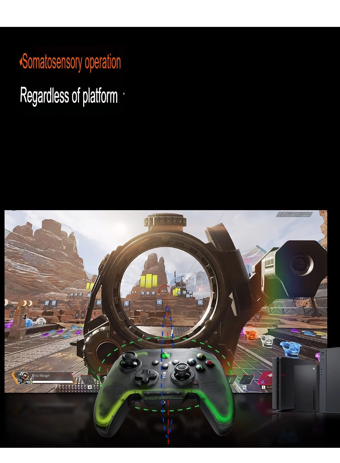 Wireless Switch Controller - Black 1 PC