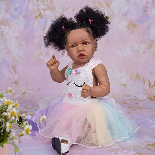 Reborn Baby Doll - 22 Inch Vinyl Baby Girl