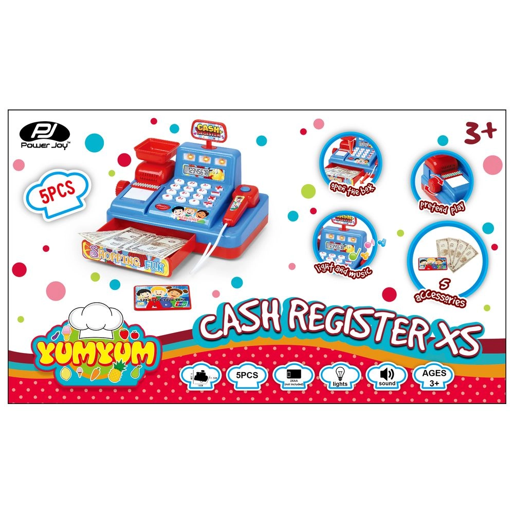 B/O Yumyum Cash Register XS - 1pc (AL-5523)
