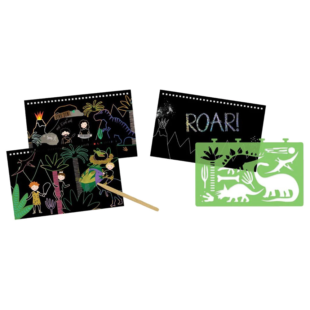 Scratch And Play Sipral Book - Suitable for 3 years & above