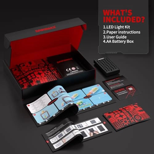 2.0 Light Kit - Plastic 1 for LEGO Ideas Mineral Collection 21362