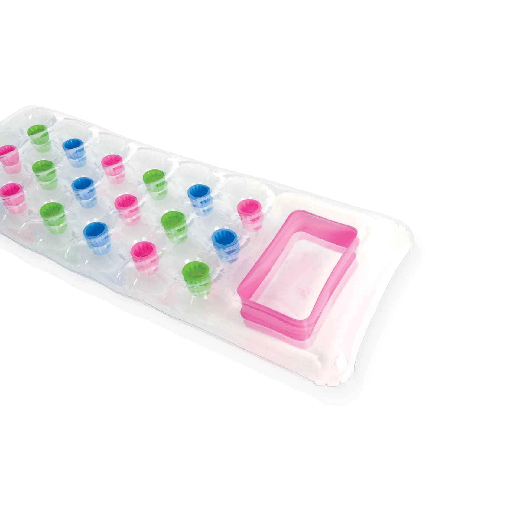 Intex Suntanner Inflatable Water Mat - 18-Pocket 11-gauge vinyl