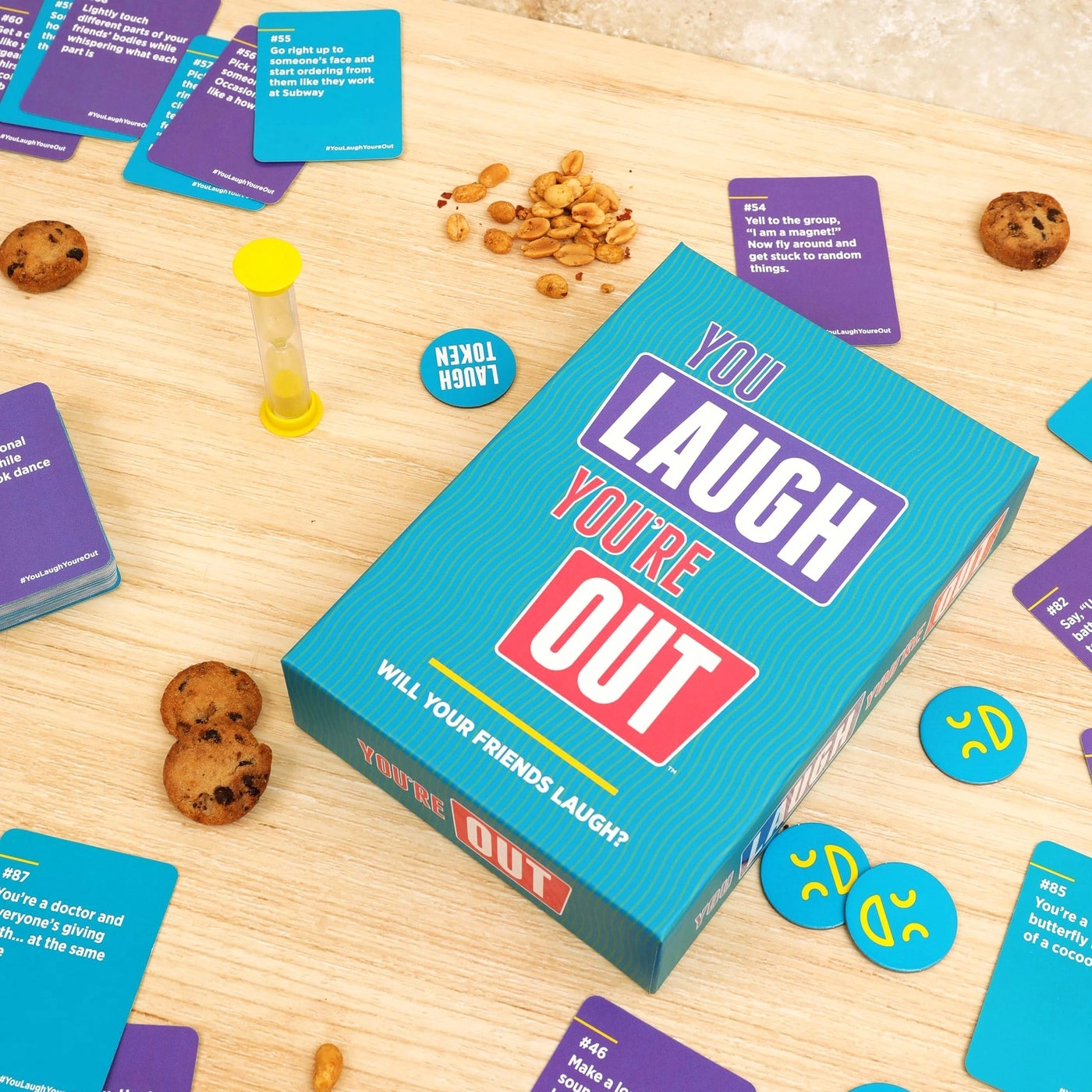 You Laugh You're Out - Ages 14+ 125 Prompt Cards