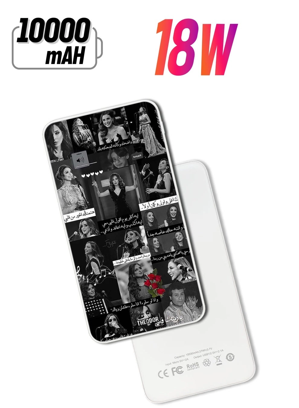 Theodor EX_PPBA011 - 10000 mAh 18W