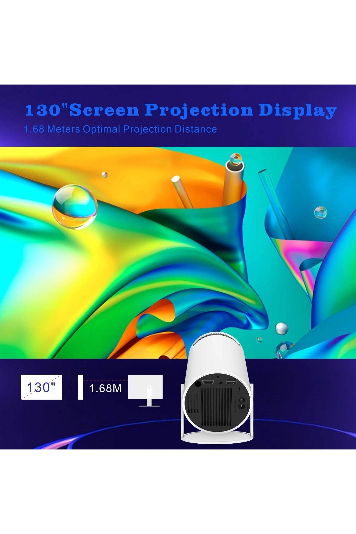 Portable Projector Pocket - 1080P