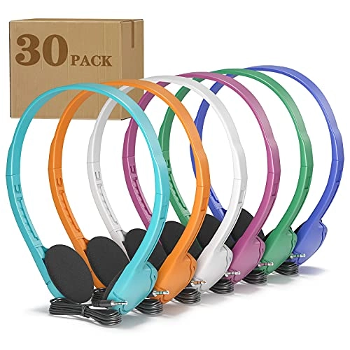 Classroom Headphones Wired Headphone Pack