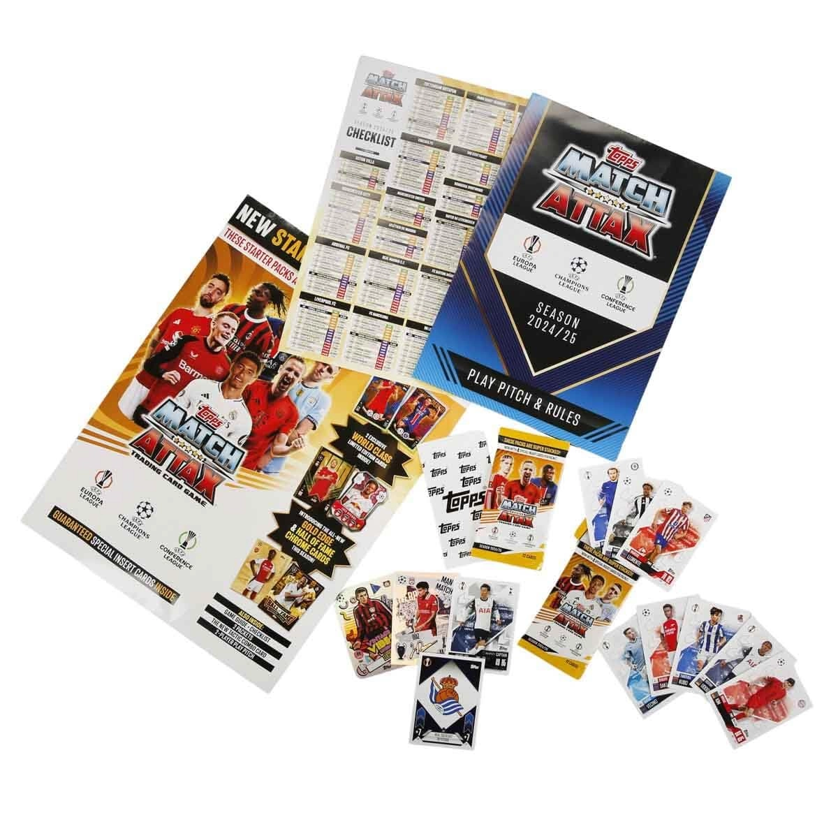 Topps Match Attax UEFA Champions League 2024/25 Starter Pack - 27pcs