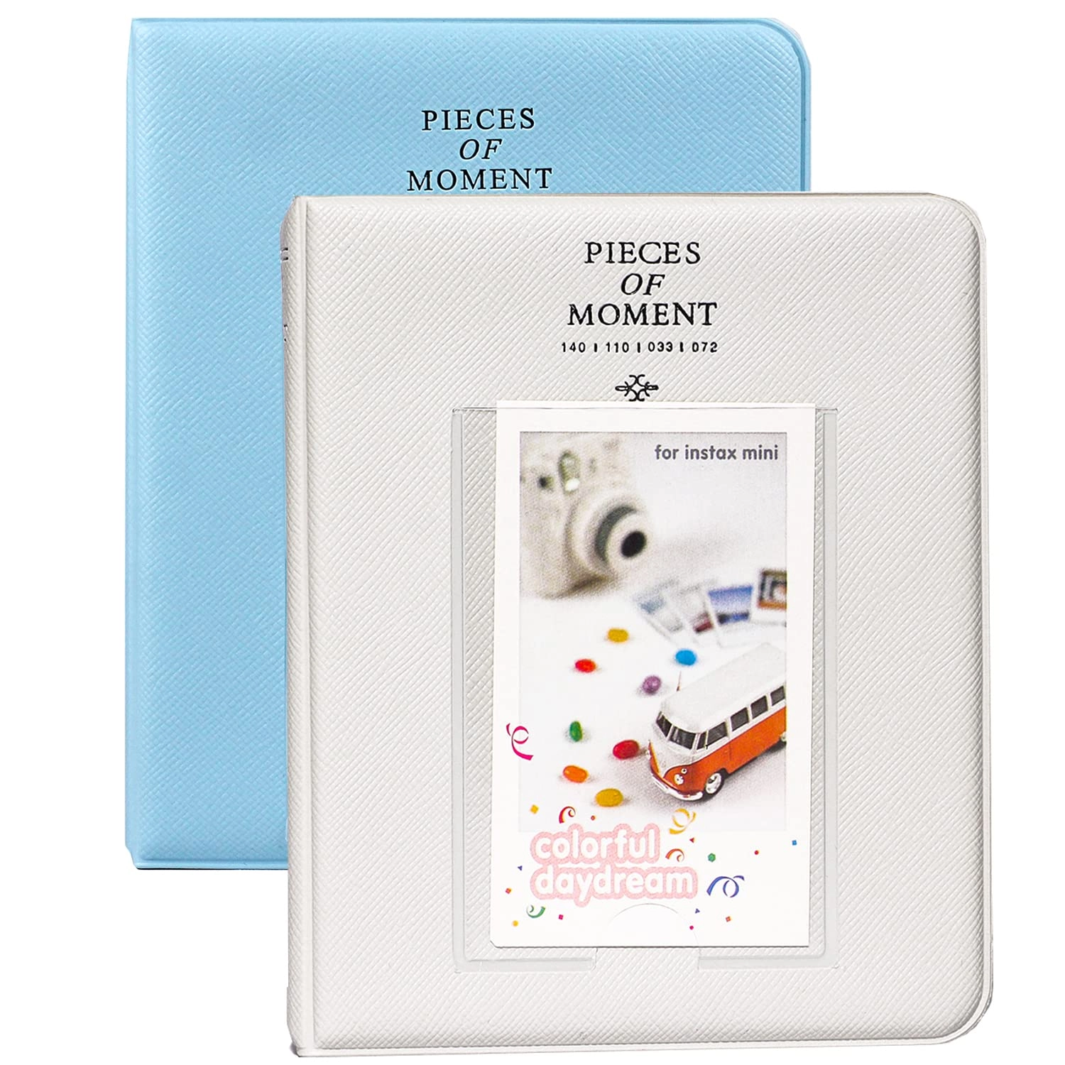 XC64 2x3" 64 Pockets PU Leather Photo Album