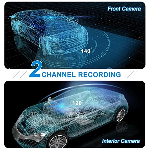 Dual Dash Cam - 1080p 30fps