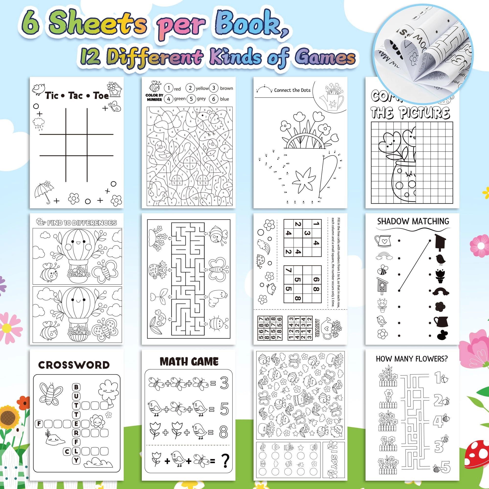 Spring Activity Book - 24 piece(s)