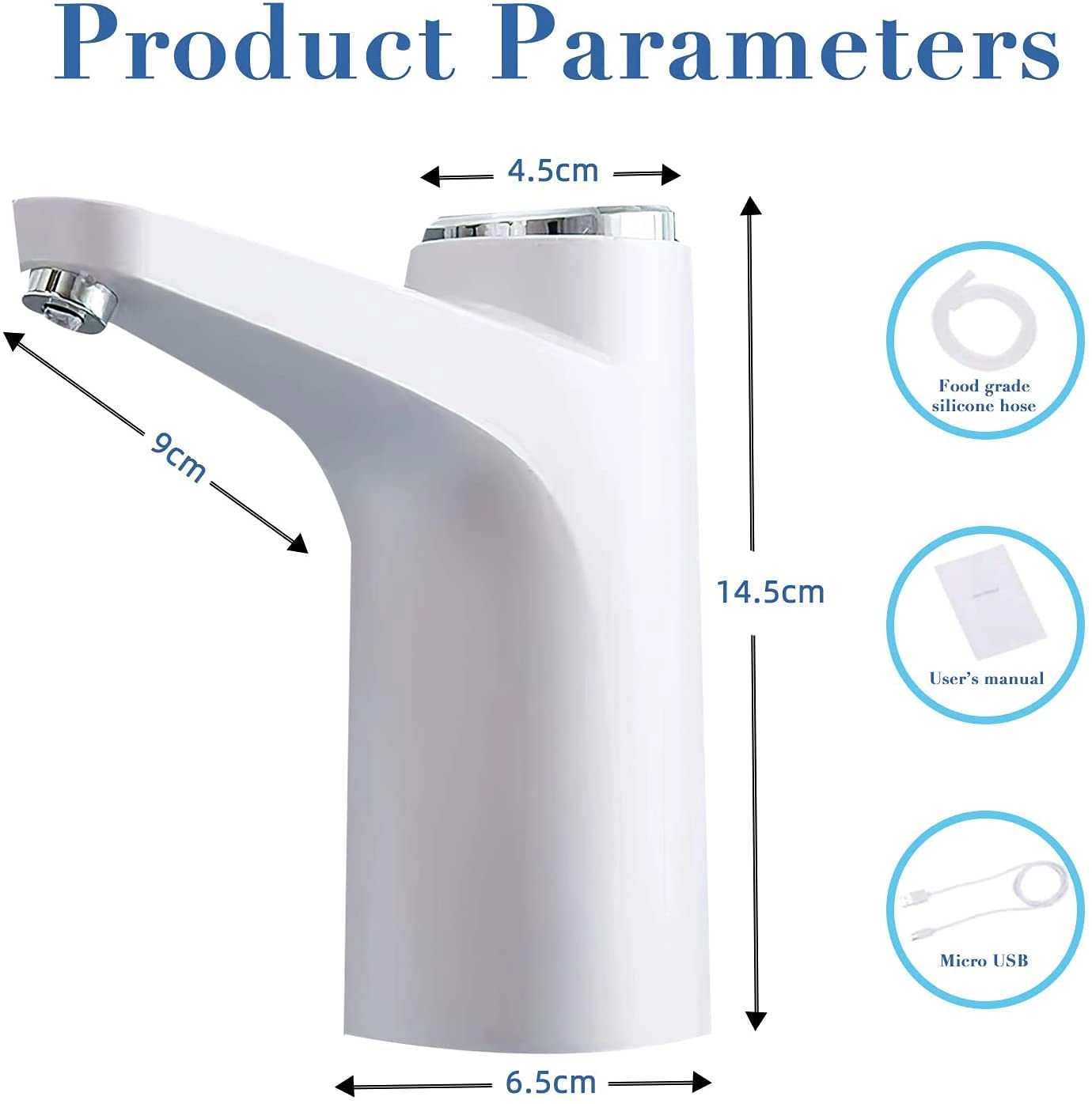 Automatic Water Dispenser Pump - 600 Ml