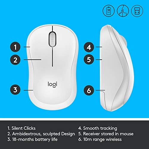 M220 Silent Mobile Mouse - Wireless