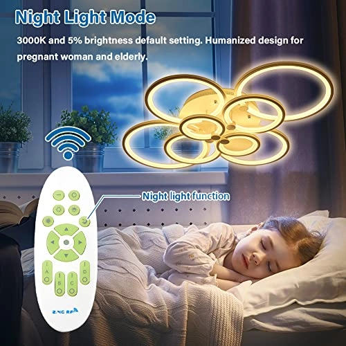 LED Ceiling Light - 2800-6000K Dimmable