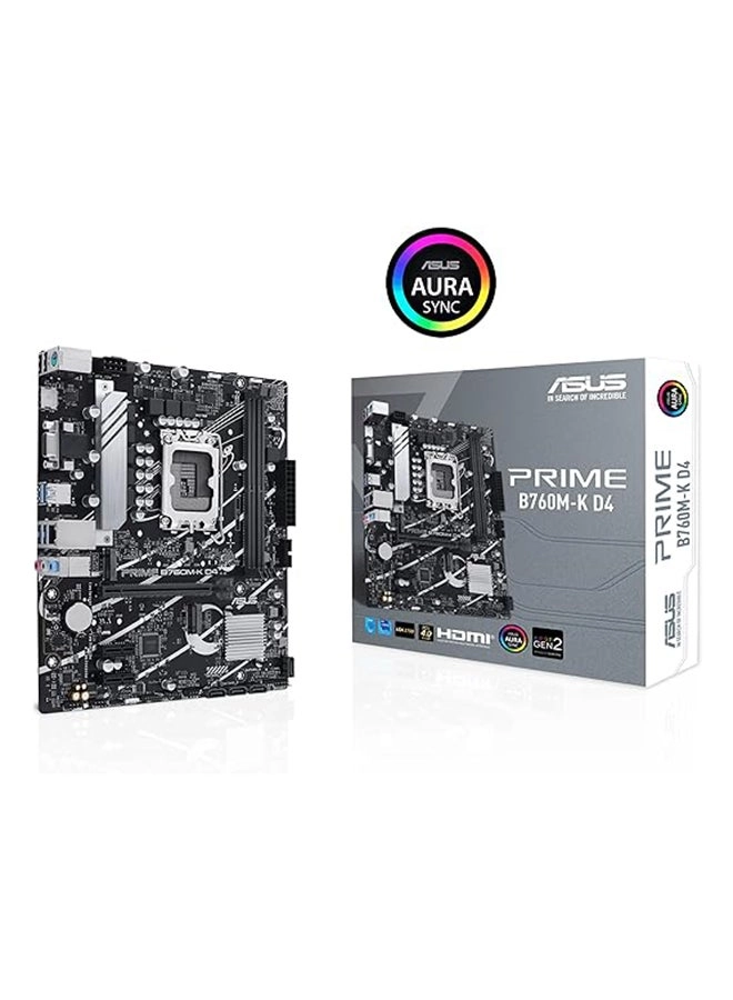 B760M-K - LGA 1700 PCIe 4.0 2.5Gb Ethernet