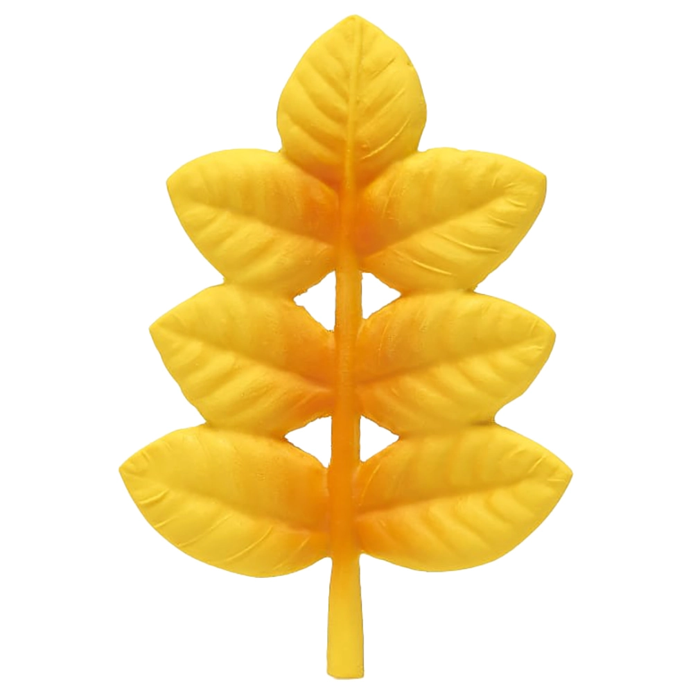 Lanco Golden Leaf Teether - 100% natural natural rubber